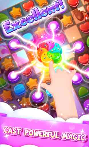 Candy Bomb - match 3 jeux gratuits 1