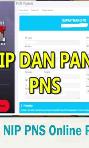 Cek NIP PNS Online Profil PNS Pangkat Dan Golongan 2
