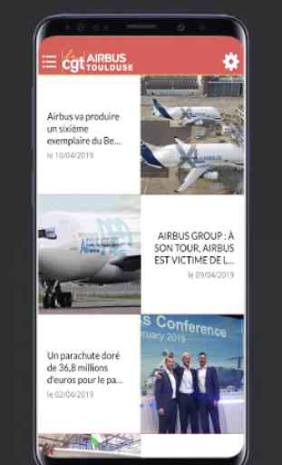 CGT Airbus Toulouse 3