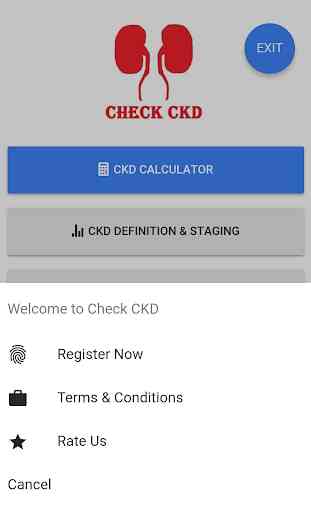 Check CKD - Chronic Kidney Disease 1