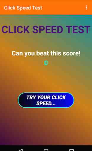 Click Speed Test 1