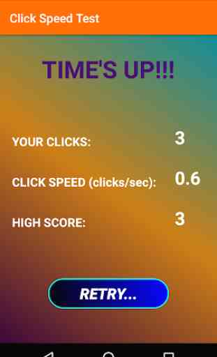 Click Speed Test 3