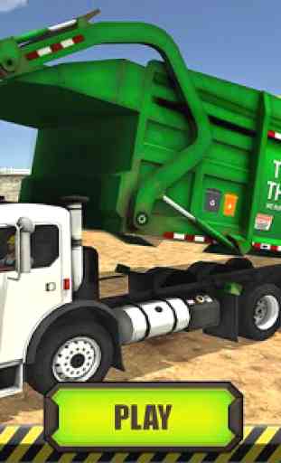 Conducteur de camion à benne à ordures 2020 1
