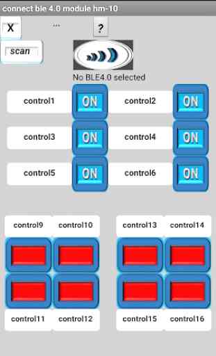 Control for arduino bluetooth 4.0 hm-10 1