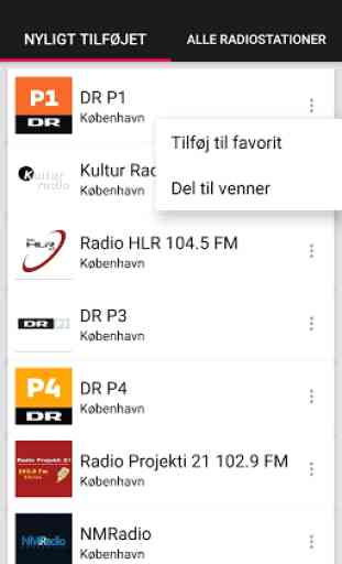 Copenhagen Radio Stations - Denmark 2