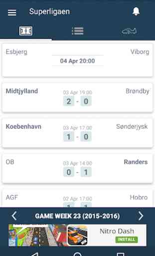 Denmark Football League - Danish Superligaen 1