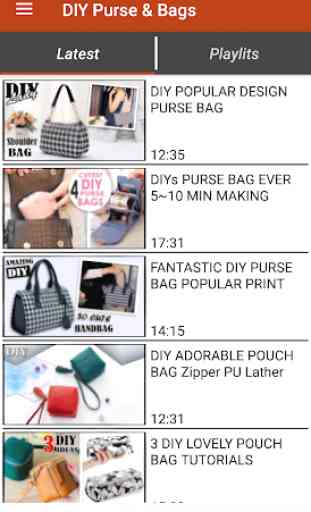 DIY Purse & Bags Videos 1