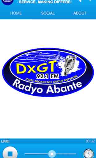 DXGT 92.1 FM RADYO ABANTE 2