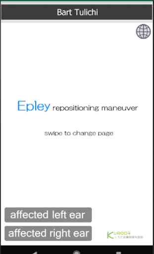 Epley Maneuver for BPPV 1