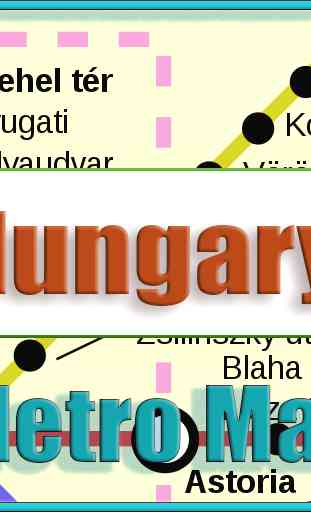 Hungary Metro Map Offline 1