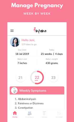 Infano: Period,Fertility,Ovulation & Pregnancy App 3