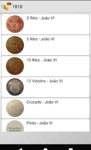 Les pièces du Portugal anciennes et nouvelles 1