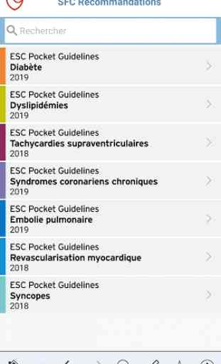 Recommandations ESC en français 2