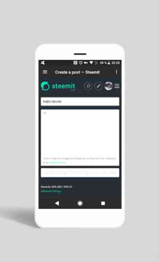 Steemit application 3