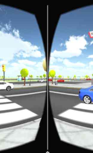 VR Real Traffic Road Crossy 2