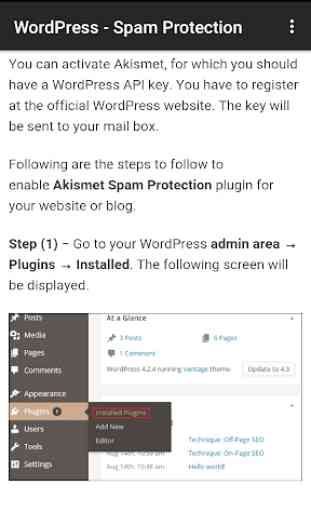 WordPress Tutorial 4