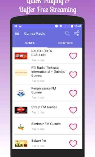 All Guinea Radios in One App 4