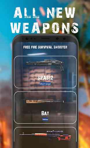 All Weapons Guide for Free Fire - Battle Royale 1