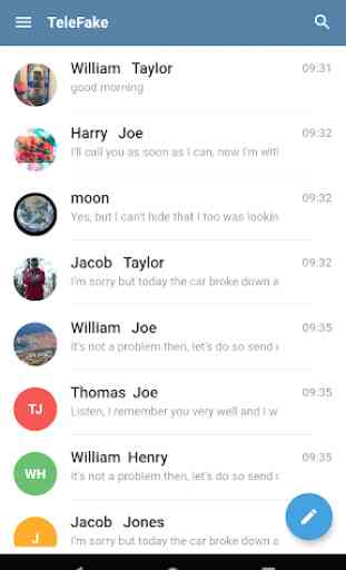 App Fake Chat Free 2020 1