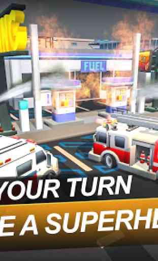 Fire Truck Emergency City Rescue: HQ Mission Sims 3