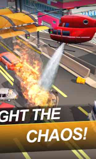 Fire Truck Emergency City Rescue: HQ Mission Sims 4