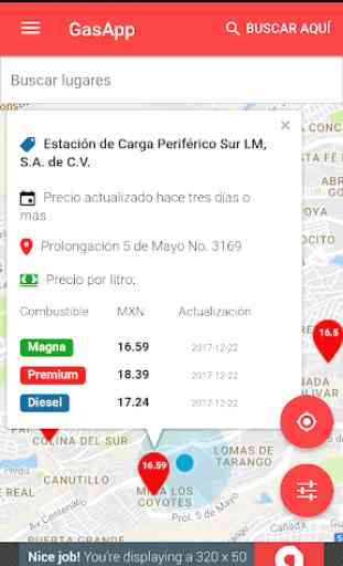 GasApp - Gasolina barata en México 3