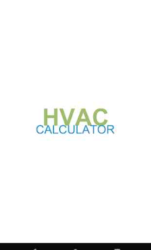 HVAC CALCULATOR 3