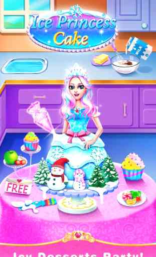Ice Princess Comfy Cake -Baking Salon for Girls 1