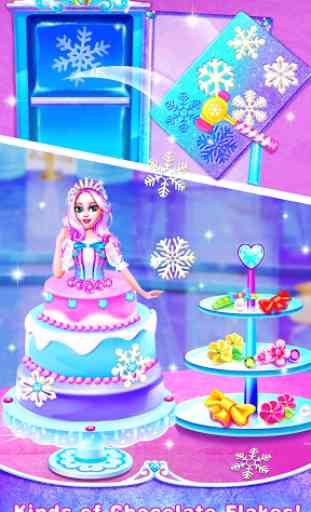 Ice Princess Comfy Cake -Baking Salon for Girls 4