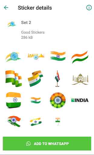 Indian Flag Stickers for Whatsapp – WAStickerApps 2