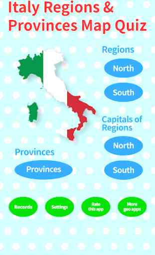 Italy Regions & Provinces Map Quiz 4