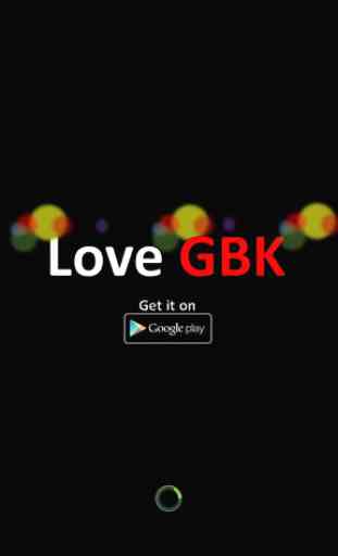 Love GBK 1