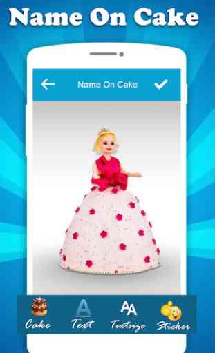 Name On Birthday Cake - Name On Anniversary Cake 1