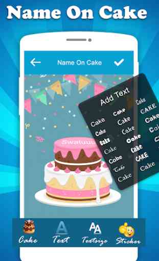 Name On Birthday Cake - Name On Anniversary Cake 2