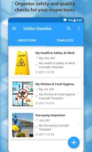 OnSite Checklist - Quality & Safety Inspector 1