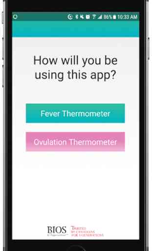 PrecisionTemp Fever App 1