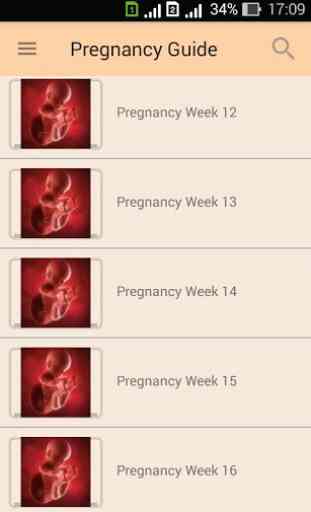 Pregnancy week by week. Children. Period tracker 3