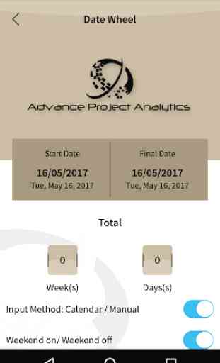 Project Analytics App 1