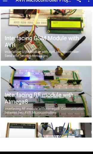 Projets de microcontrôleur AVR 1