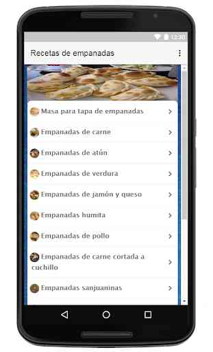 Recettes Faciles Empanadas App 1