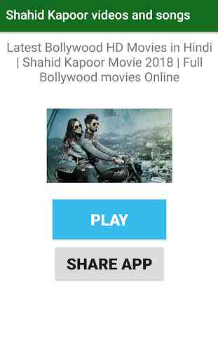Shahid Kapoor -Movies,Videos-Songs 3