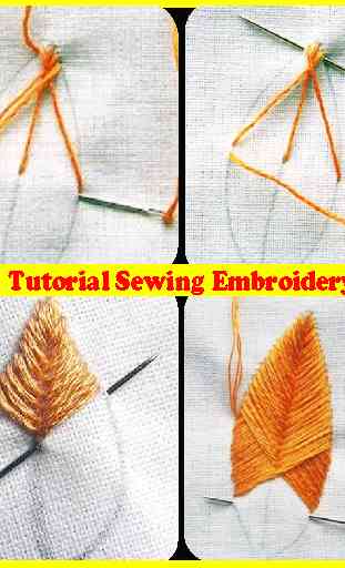 tutorial sewing embroidery 1