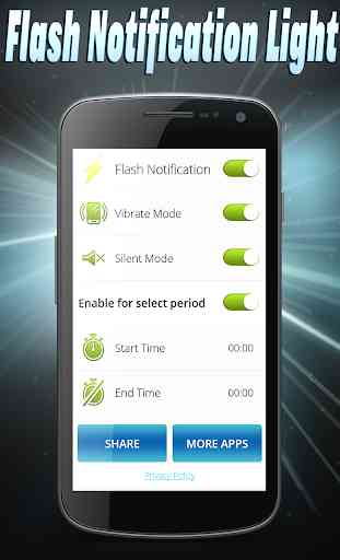 Voyant De Notification Flash -Appel Entrant Et SMS 4