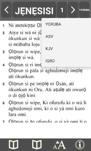 Yoruba & Igbo Bible 1