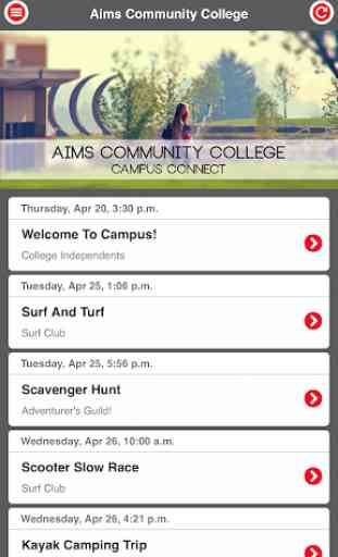 Aims Community College Campus Connect 2