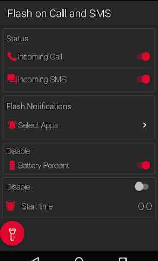 Alertes Flash sur appel et SMS 1
