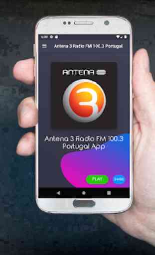 Antena 3 Radio FM 100.3 Portugal Gratis Online App 1