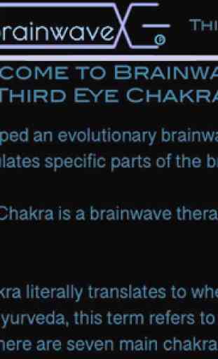 BrainwaveX Troisième Oeil Chakra 1