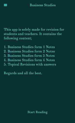 Business Studies notes and KCSE revision 1