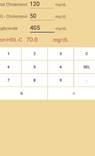 Calculatrice LDL-cholestérol 3